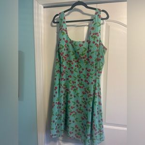 Super cute pin-up/rockabilly dress. Light cotton. Size 3X but fits like an 18+
